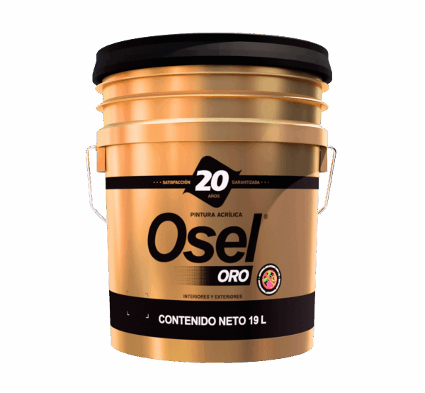 Pintura Emulsionada Mate Osel Oro Germicida