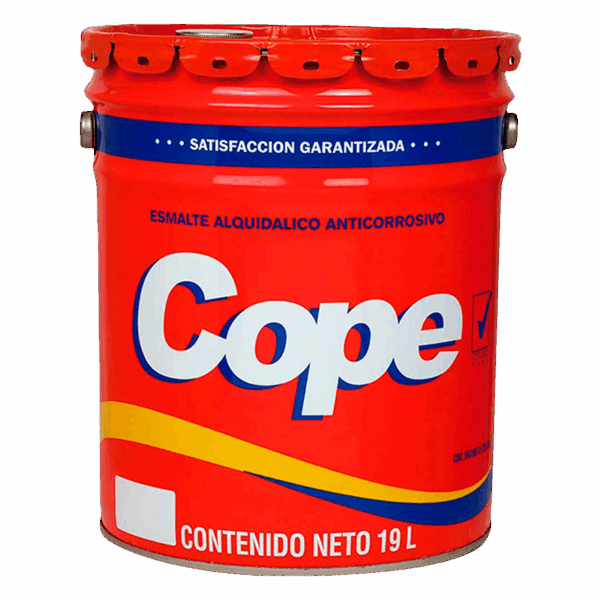 Esmalte Alquidalico Industrial Brillante Secado Extra Rápido Cope