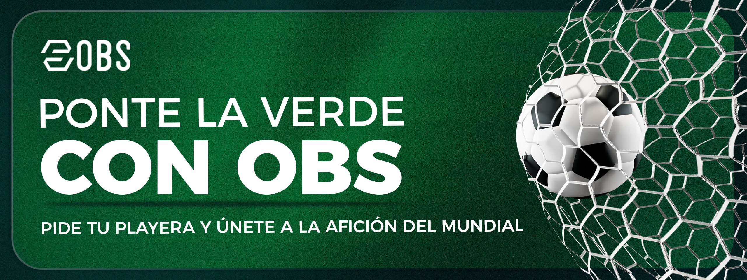PONTE LA VERDE CON OBS