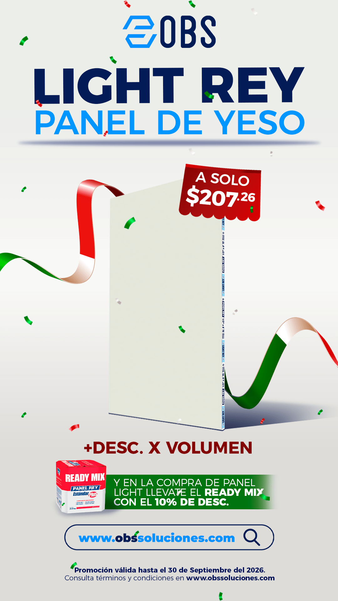 PANEL LIGHT - SEPTIEMBRE